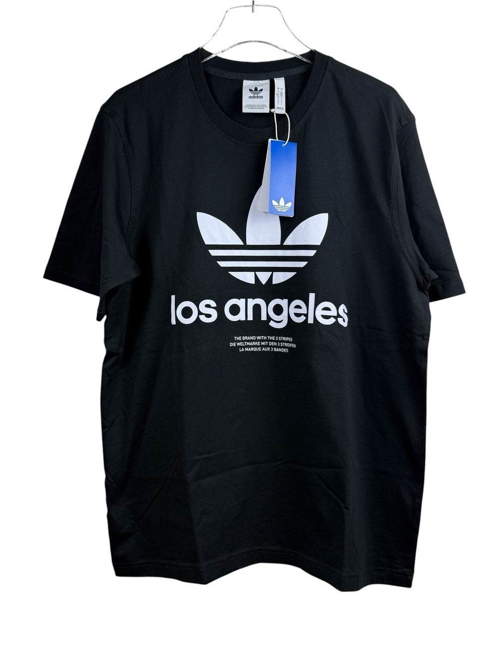 Adidas Originals Los Angeles Black T-Shirt Men’s Size L NWT